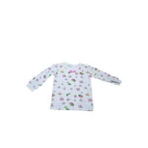 Vintage 90s Y2K Little Lindsey 12M Butterfly Flower Shirt